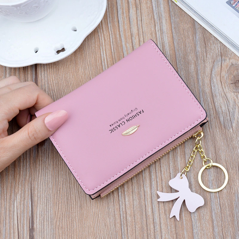 New fashion Mini-Sized Coin Bag Handmade Leather Wallet Girls&prime; Purse Wholesale/Supplier