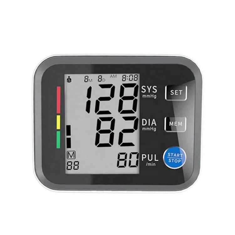 Bp Meter Digital Blood Pressure Monitor Electronic Upper Arm Blood Pressure Monitor