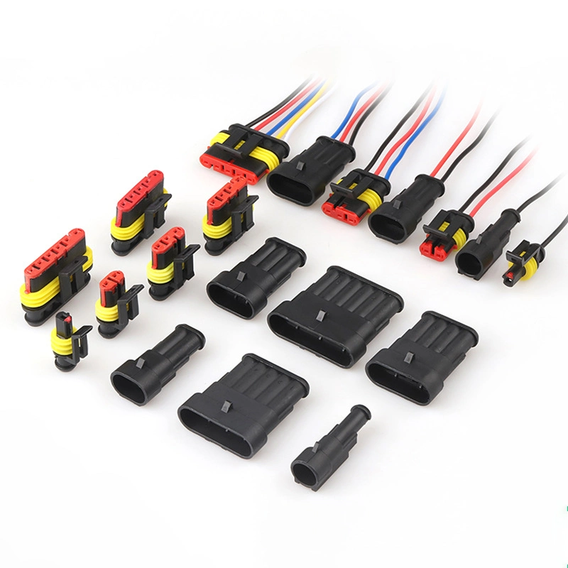 Manufacturer&prime; S Direct Selling AMP / Tyco 1.5mm Spacing Series Plug Socket Male and Female Waterproof Connector Automobile Wiring Harness 282090/282108