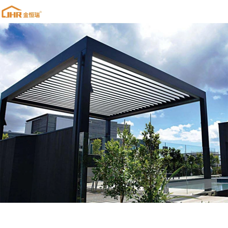 Jhr Garden Gazebo Aluminium Pergola Set