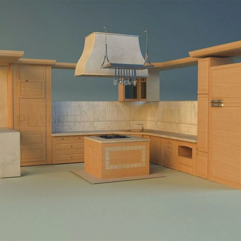 Planet Apartment Projects Customized Alibaba Cucina Kitchen Cabinets Unit Set