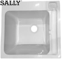 Sally acrílico Servicio de lavandería fregadero 22,2x24.4x12 en Lavabo armario de Servicio de lavandería Servicio de lavandería vanidad lavabo para baño o la cocina