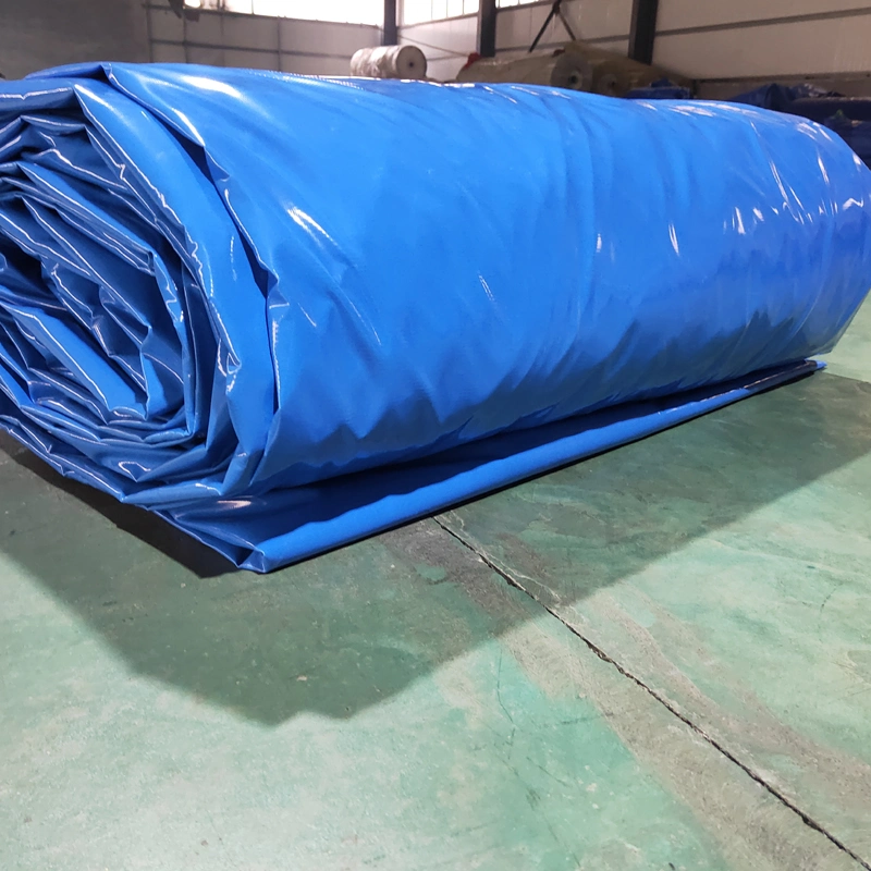 Blue 800g PVC Coated Tarpaulin for Swimming Pool