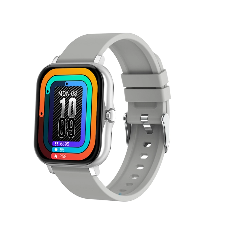 شاشة ملونة جديدة ساعة ذكية للرجال ساعة كاملة اللياقة البدنية تعمل باللمس Tracker Blood Pressure Smart Clock Women SmartWatch
