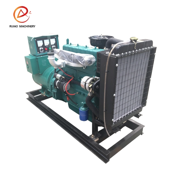 50Hz 60Hz gerador diesel 3 Fase 1 Fase Ricardo Weifang 30kv 30kVA 30KW de potência eléctrica Generat Aberto