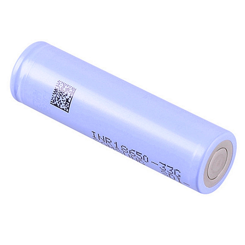 Novo desembarcados 18650 33G 3300mAh Li-ion 10A QUITAÇÃO E-CIG Bateria Recarregável