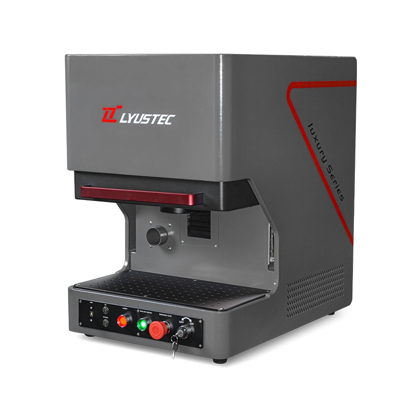 Good Price Small Enclosed Fiber Laser Marking Machine 30W 50W Table Top