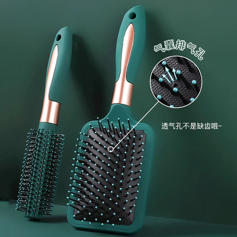 Professional salon Outils usine étiquette privée coussin d'air de cheveux enchevêtrés Brosse de massage