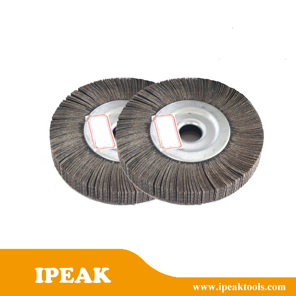 Sanding Machine Special Unmounted Flap Wheel 150*25mm Aluminum Oxide Unmounted Flap Wheel for Grinding