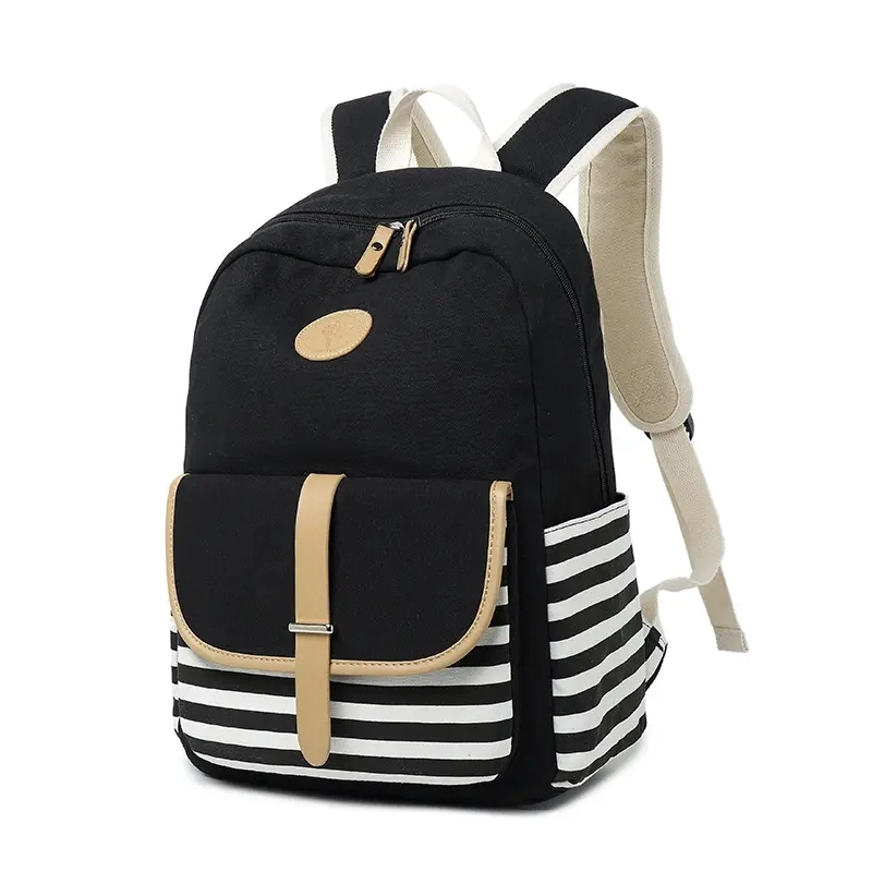 Sac à dos en toile ensemble sac pour l'école ensemble sac pour la rentrée