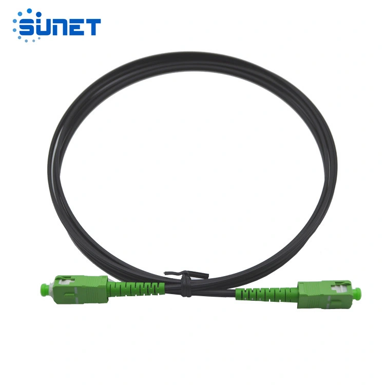 1 Core Sc Drop Cable Patch Cord FTTH Fiber Optic Patchcord