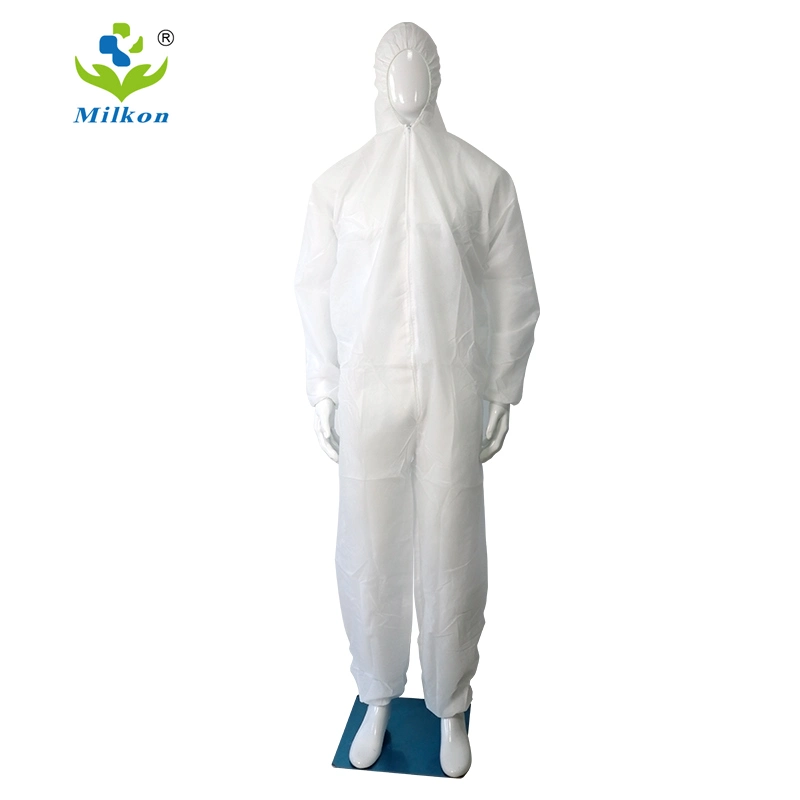 Disposable PP Coverall Chemical Resistant Workwear