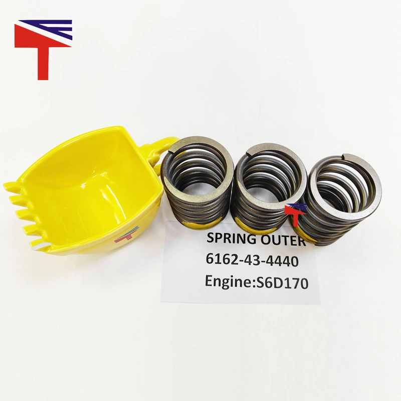 Machinery Parts Spring Outer 6162-43-4440 for Engine S6d170