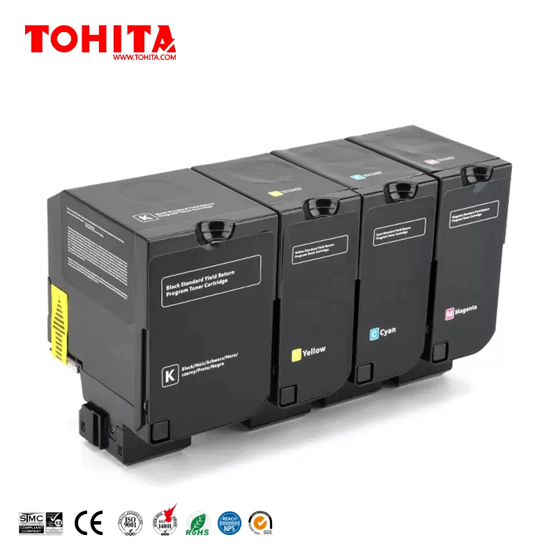 Картридж с тонером 74c50K0 74c50c0 74c50m0 74c50y0 для Lexmark CS720 CS725 CX725 Тохита