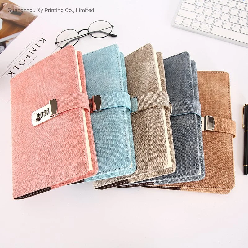 Simple Style Notebook with Lock