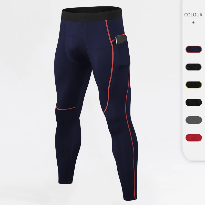 Custom Gym Wear Mens Sport Pants Side Pocket Workout Fitness Pants