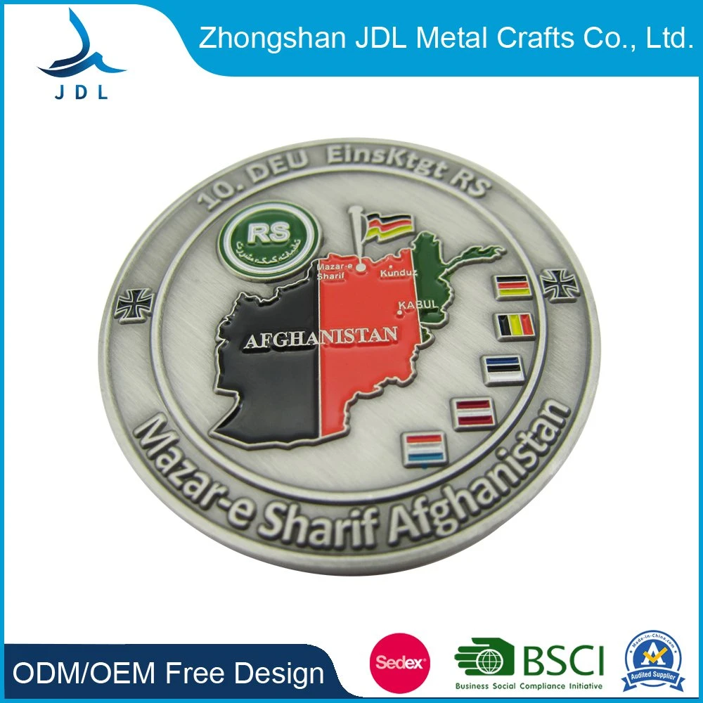 China Hersteller Förderung Custom Commemorative Enamel Armee Marine Old Royal Mint Metall Handwerk Antik Souvenir Gold Military Award Silber Polizei Herausforderung (003)