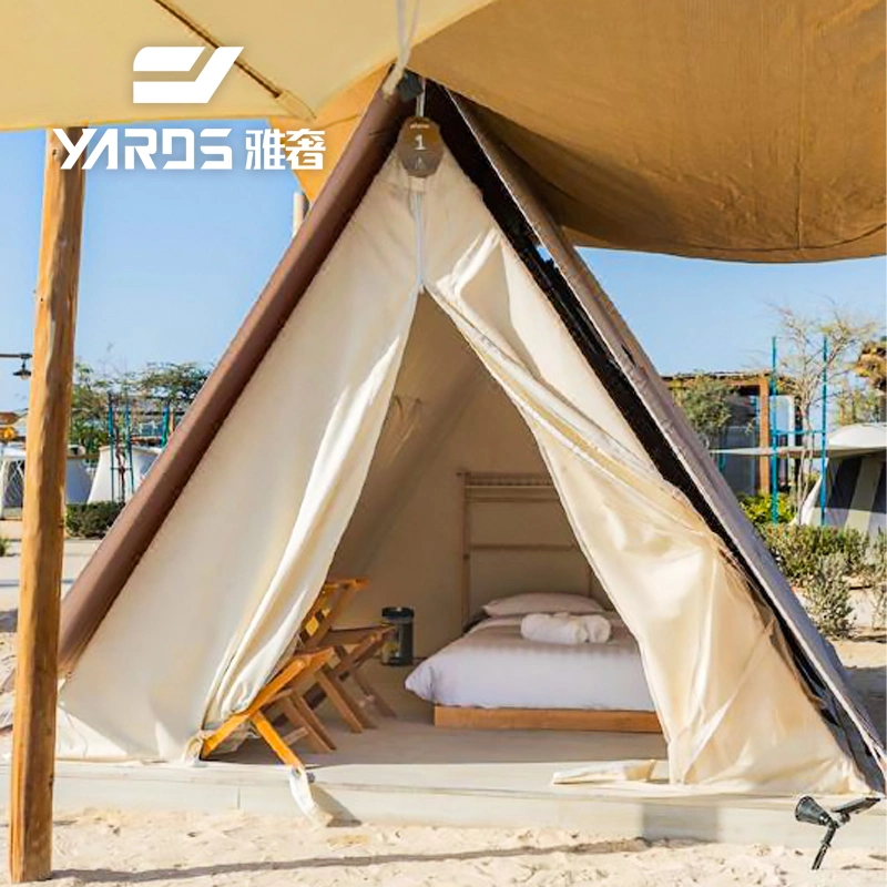 Outdoor Manufacturers Safari Tent Luxury Canvas Glamping with Veranda