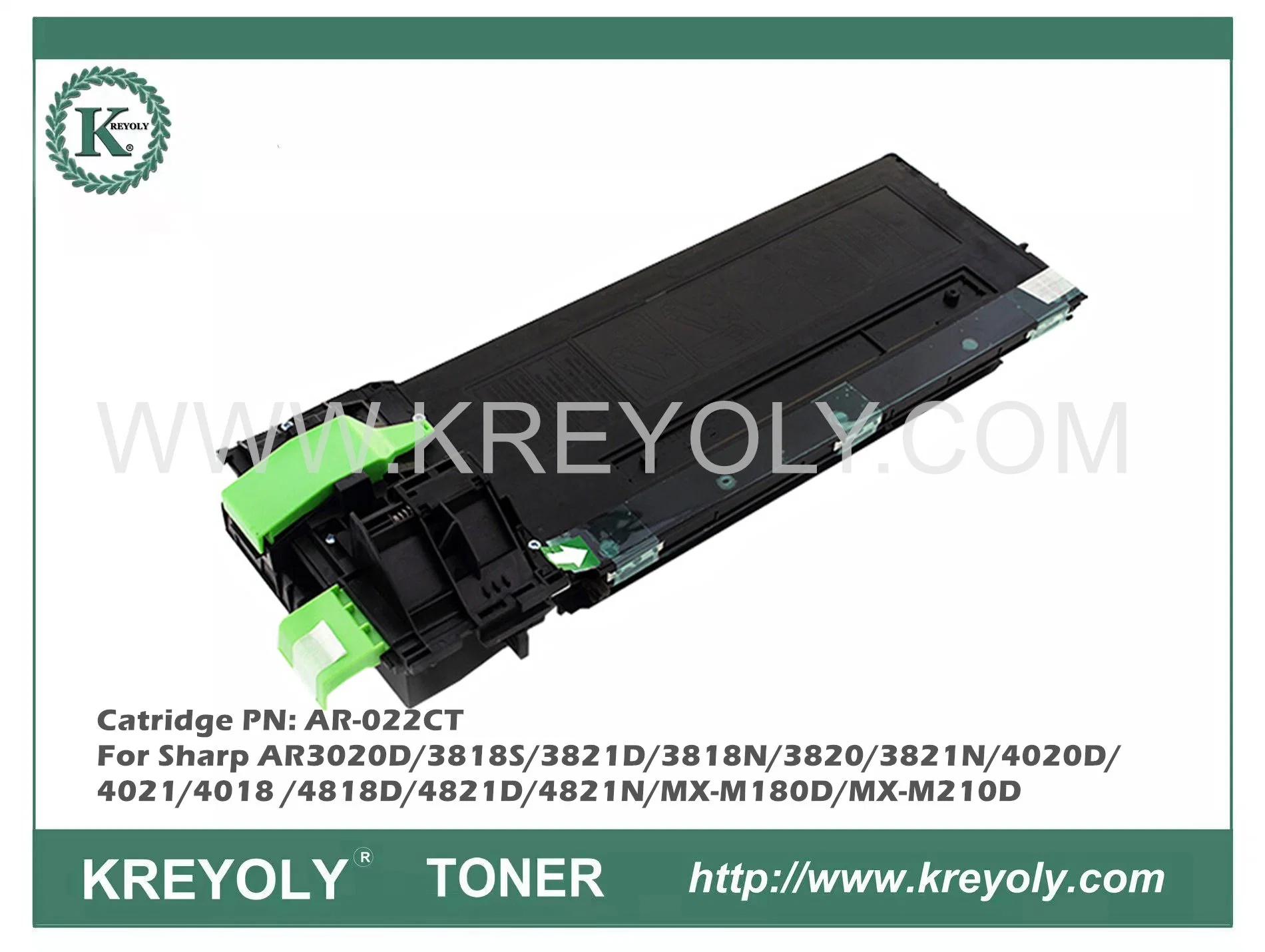 Black Toner Cartridge AR-022CT for Sharp AR3020D/3818S/3821D/3818N/3820/3821N/4020D/4021/4018 /4818D/4821D/4821N/MX-M180D/MX-M210D