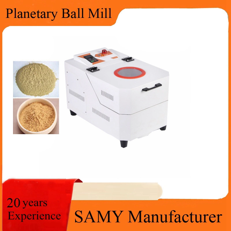 SQM-0,4L Maquinas de Alta Energía para la molienda de suelos Balón Planetario de escala de Laboratorio Molino