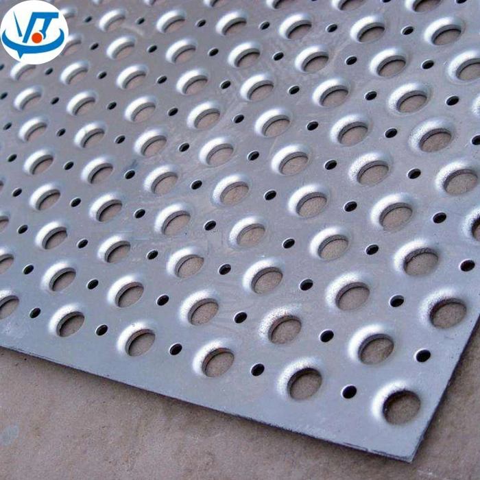 Protection Perforated Metal Mesh Sheet 4&prime; X8&prime; Material A36 Ss400 St37