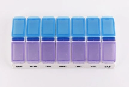 7 Day Medicine Organizer Pill Box Pill Medicine Dispenser Storage Plastic Pill Box