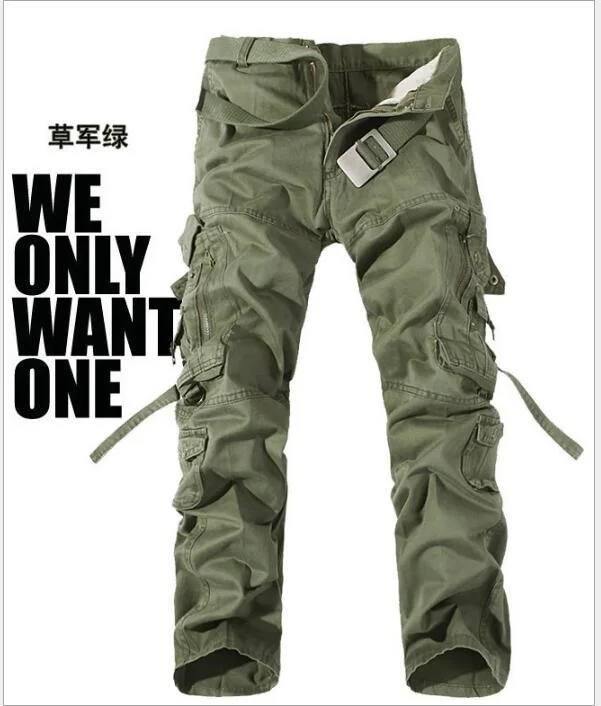 Men's Short Pants 100%Cotton Dye Washing Cargo Pant