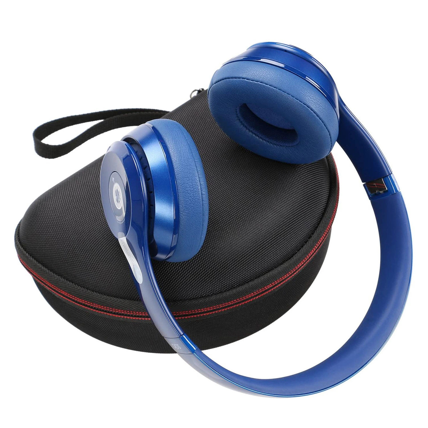 Hot Selling EVA Earphones Zipper Case Blue Tooth Earbud Storage Case