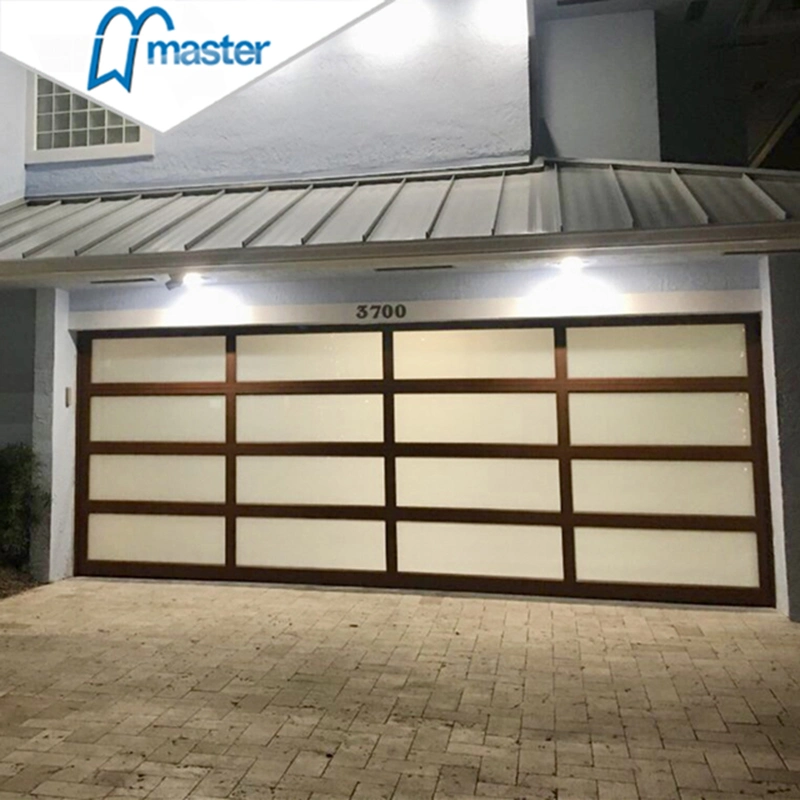 Hot Sale Black Anodized Aluminum Garage Doors with Great Price