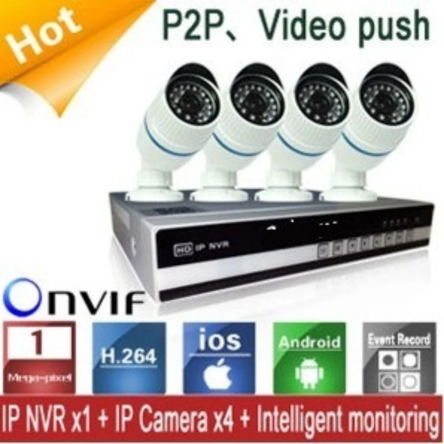 Caméra CCTV caméra IP avec capteur