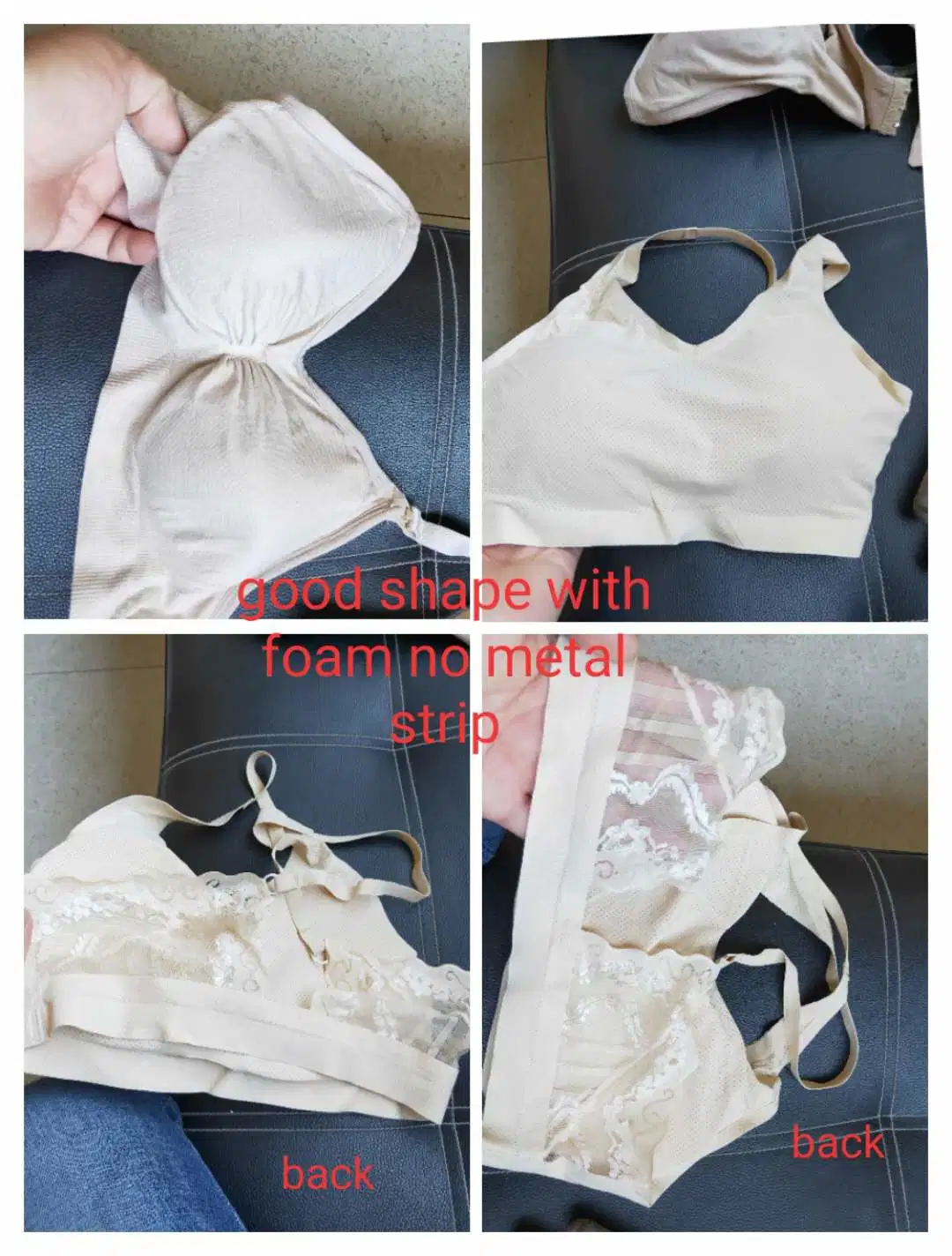 Used Clothing Women Sexy Fashion Seamless Custom Sports Bra Used Clothes