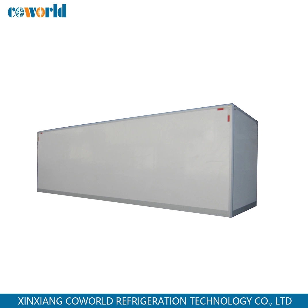 XPS/ PU Insulation CKD/CBU FRP Sandwich Refrigerated Panel Small Mini 3tons 5 Tons Vegetable Meat Transport Aluminum Refrigerator Truck Body for Seafood Chicken