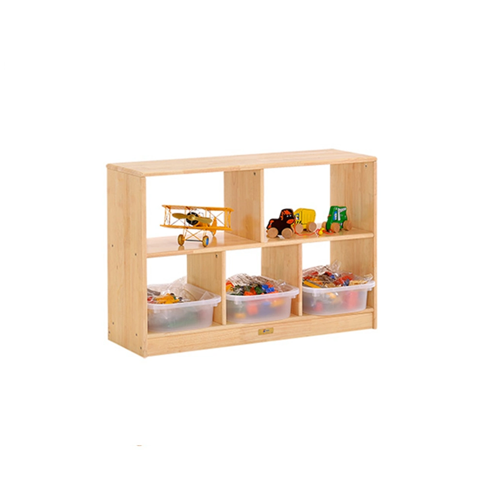 Expositor y almacenamiento para bebés Rack y Cabinet de madera, Mobiliario para niños moderno, Armario de juguete, mobiliario para niños, muebles para aulas