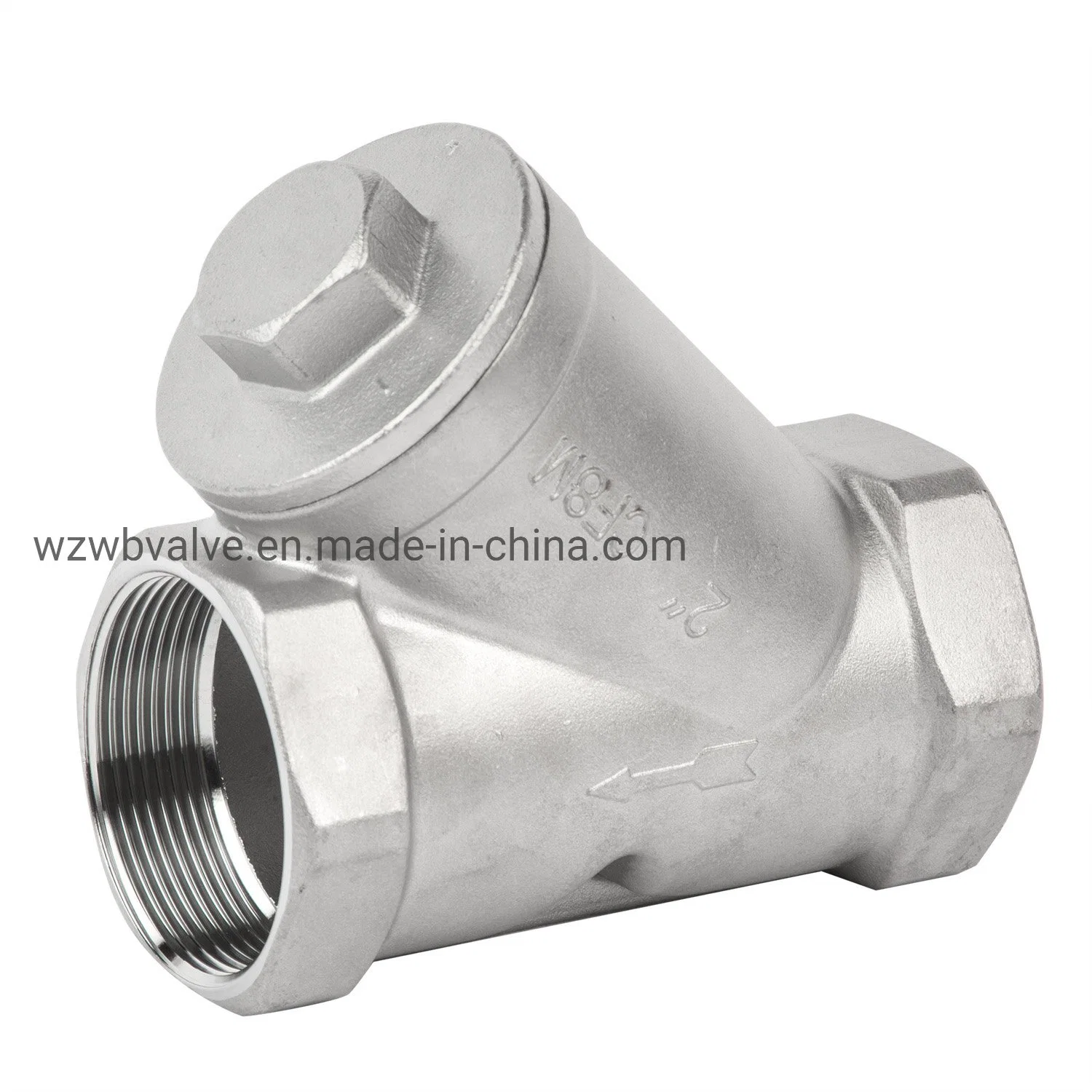 Stainless Steel Threaded Y Strainer