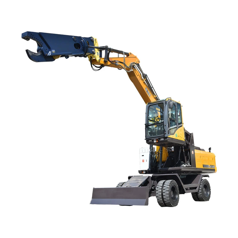 Good Dismantling Machine Excavator Separates Components of Various Metals for Metals Recycling