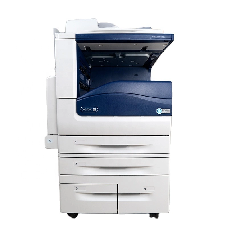 Ícones usados para impressoras Xerox Workcenter 7855I Impressoras Duplicadores Elevada eficiência aparelhos fotocopiadores digitais máquina de impressão