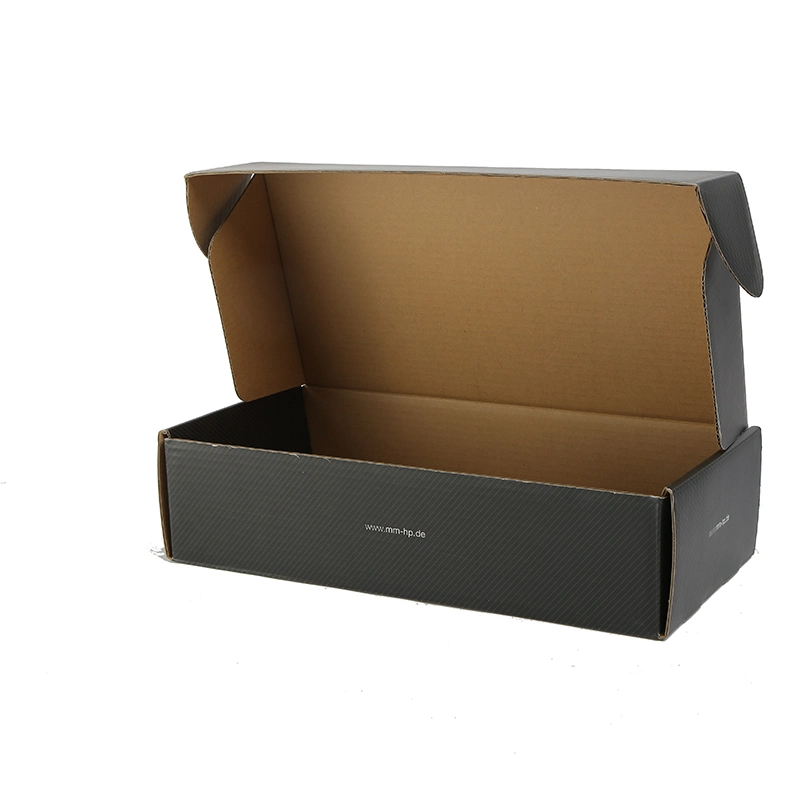 Hot Sale Custom Size Black White Color Shoe Cardboard Eco Friendly Packaging Box Store