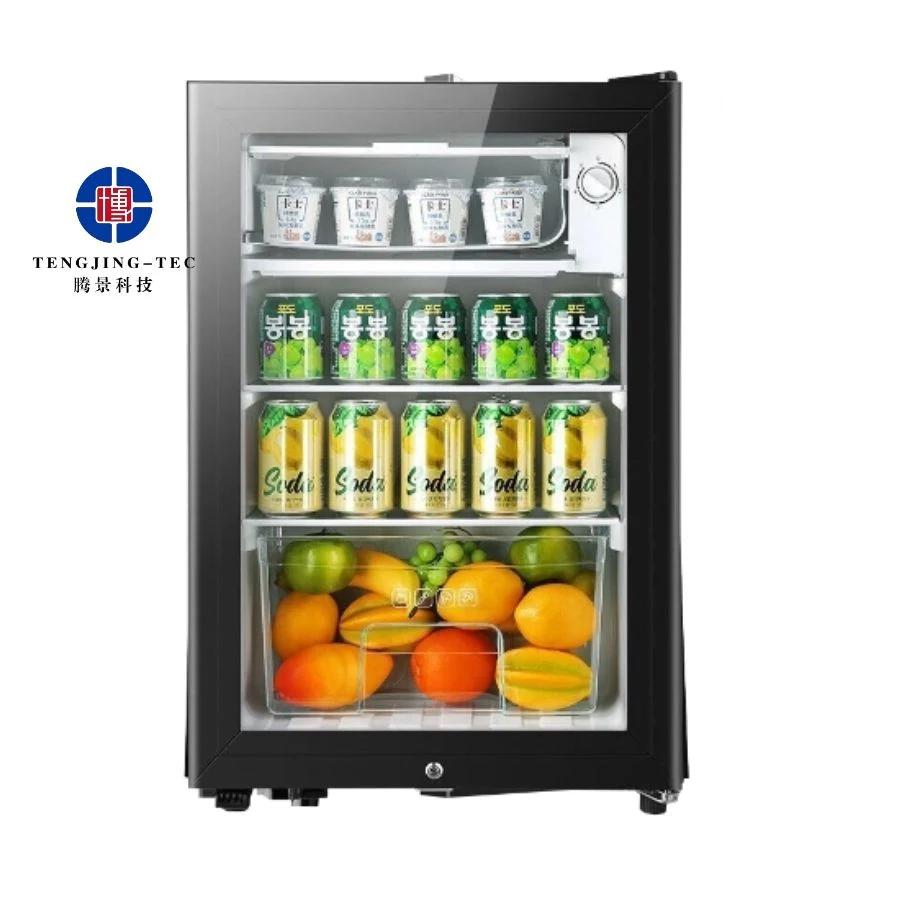 Business Mini Bar Fridge Single Door Display Beer Bottle Cooler