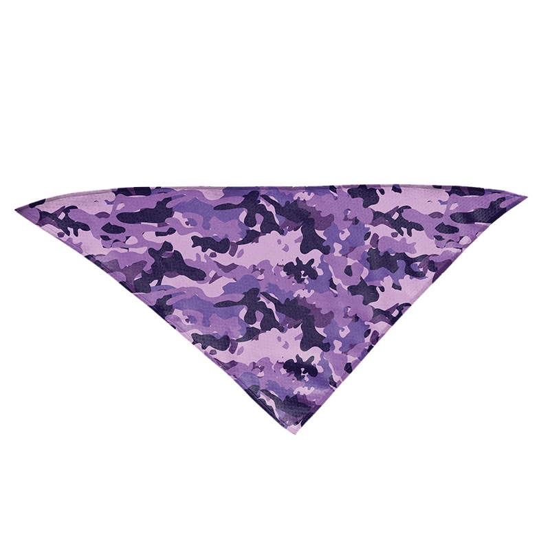 Hot Selling Factory Custom Seven-Piece Set Camouflage Purple, Pet Collar, Pet Harness, Pet Leash, Bow Tie, Safety Rope