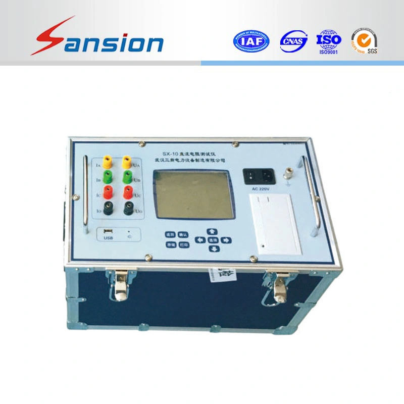 Portable High quality/High cost performance  Automatic Transformer Winding DC Resistance Tester