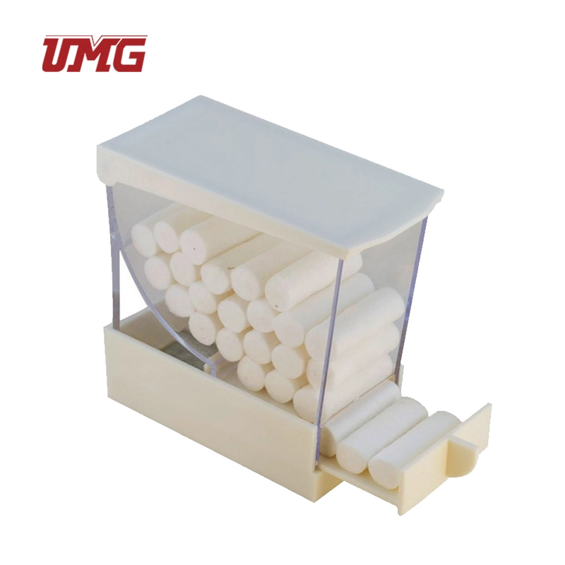 Dental Cotton Roll Dispenser Dental Plastic Holder Box for Dentist