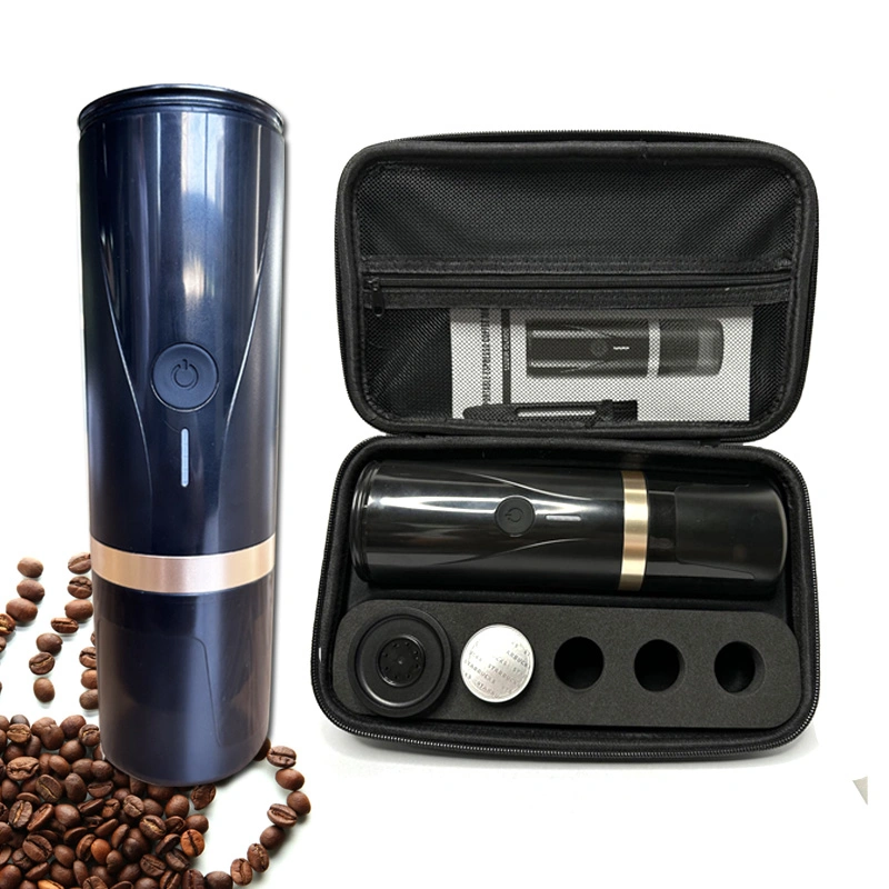 Portátil automático de viaje exterior Cápsula de goteo Cafetera portátil Espresso Mini cafetera portátil USB