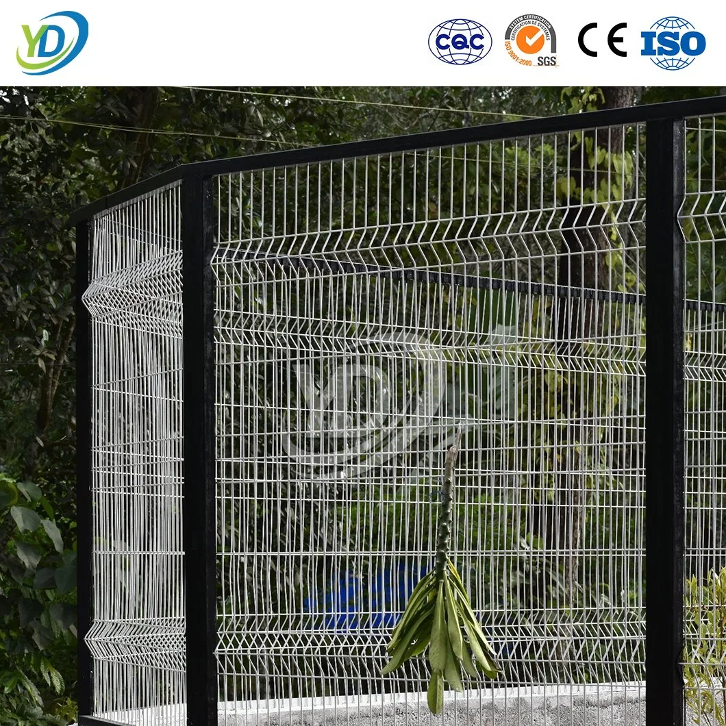 Yeeda Industrial Security Fencing China Factory 3D Panel Fence 80 X 60 X 2,0 malla de alambre soldado RHS para cercado