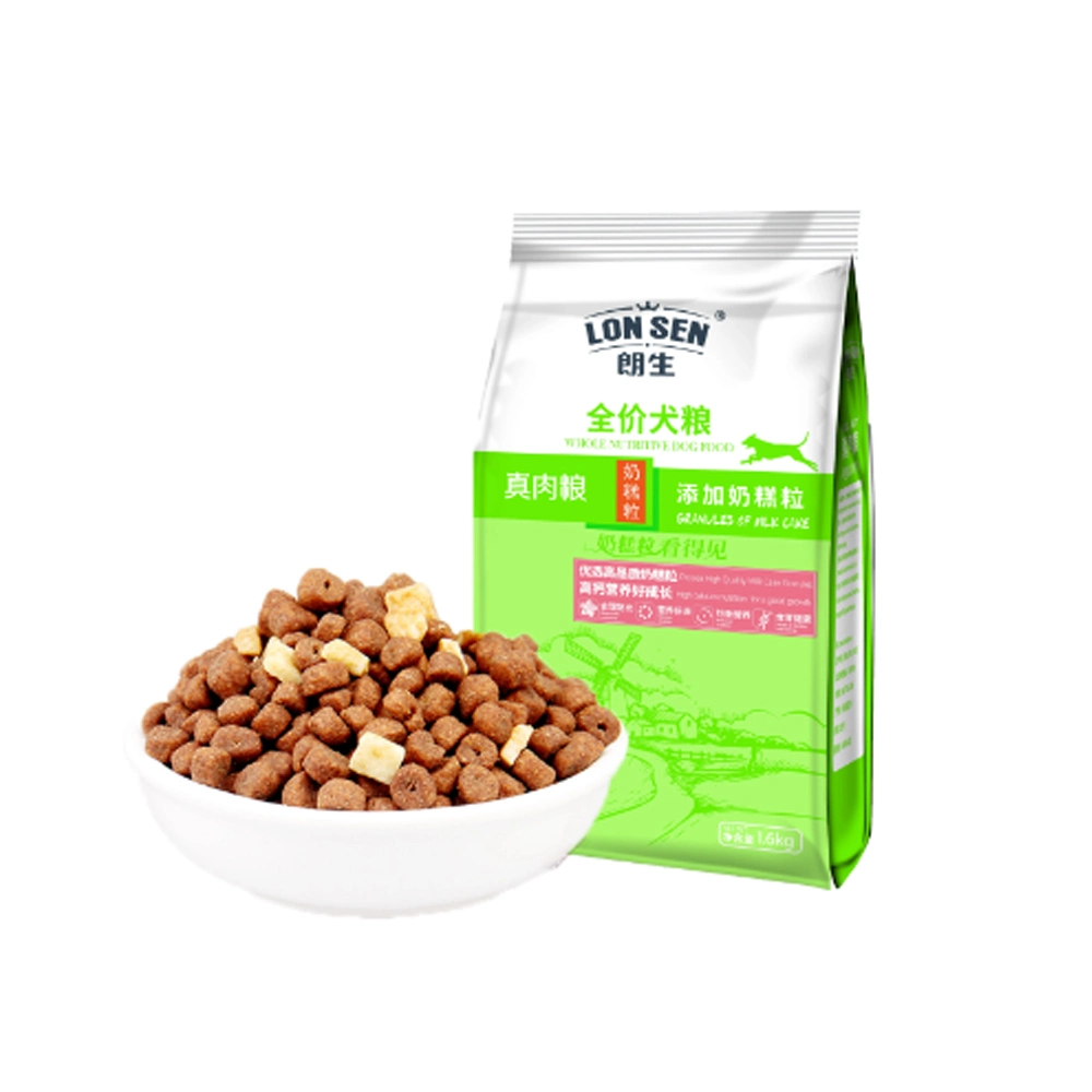 Puro Natural orgânico alimento saudável do cão Alto grão da proteína livre Alimentos para cães a granel Super Premium carne Flavour Vitality Dog Comida