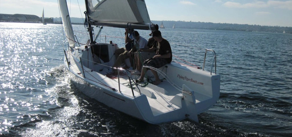 Fiberglass High Hardness Sailboat for Sale