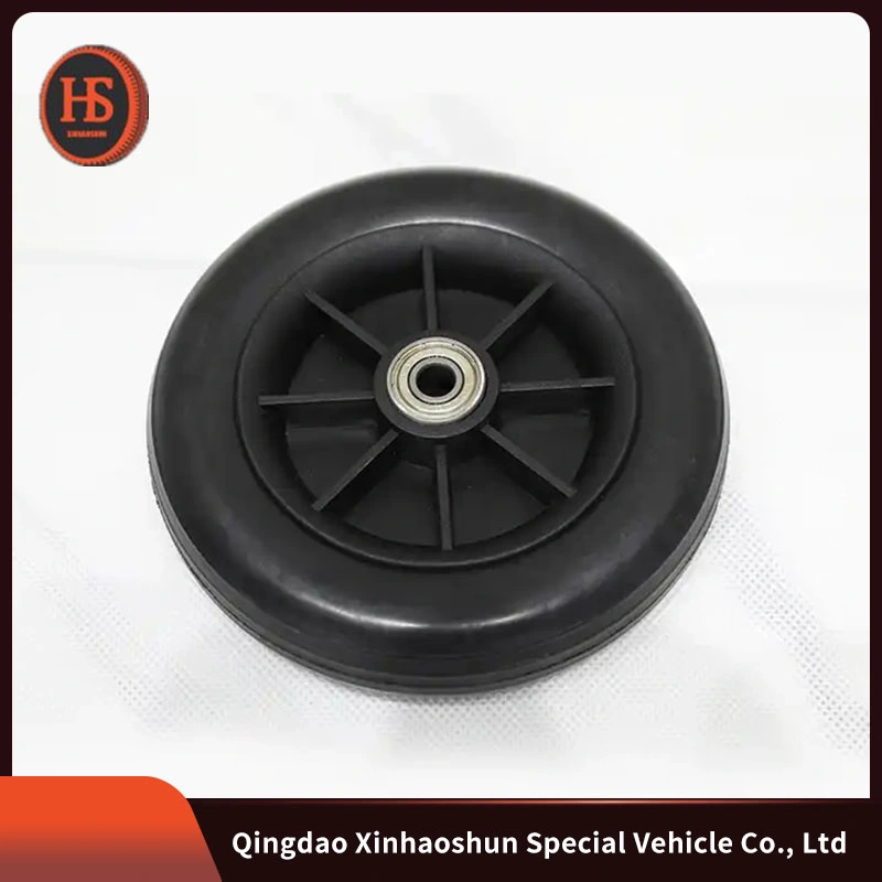 Factory Price Wear-Resistant High Load Capacity PU Solid Wheel for Wheelbarrow Shock-Proof Plastic Wheelbarrow Trolley Wheel