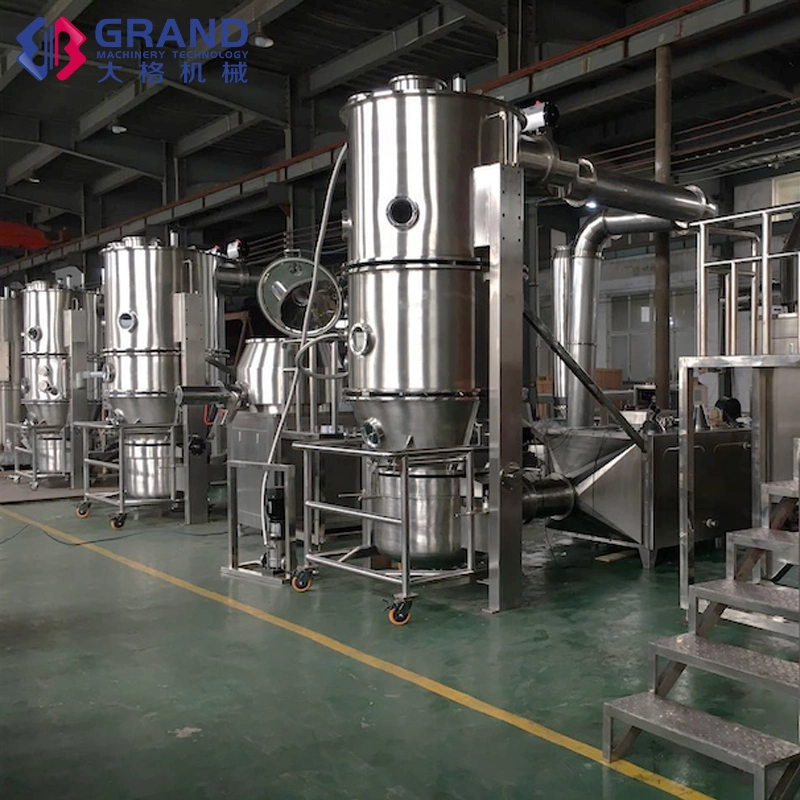 Industrial laboratorio farmacéutico de abono orgánico tipo húmedo Micro polvo super rápida de Alta Velocidad Mezclador de cizallamiento Granulator