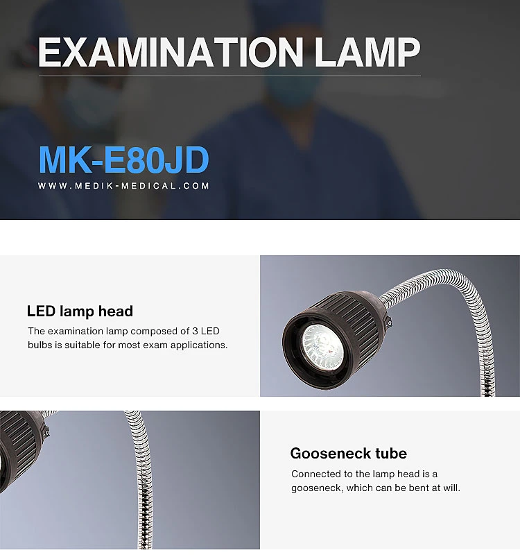 Mk-E80jl lámpara de exploración móvil LED de Floorstanding Medical Hospital