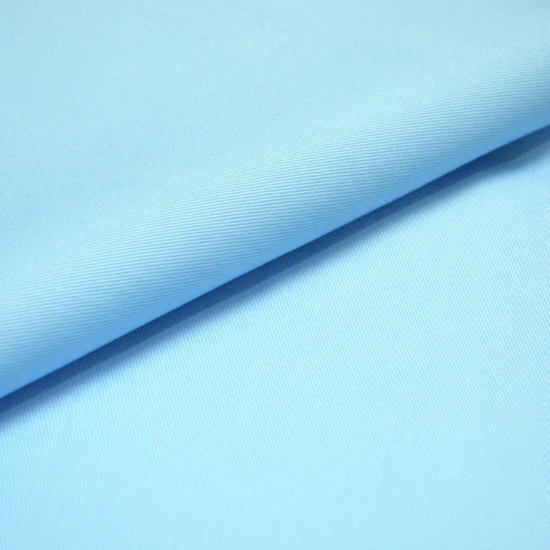 Customized Plain 60%Cotton 37%Polyester 3%Spandex School Uniform Shirt Fabric