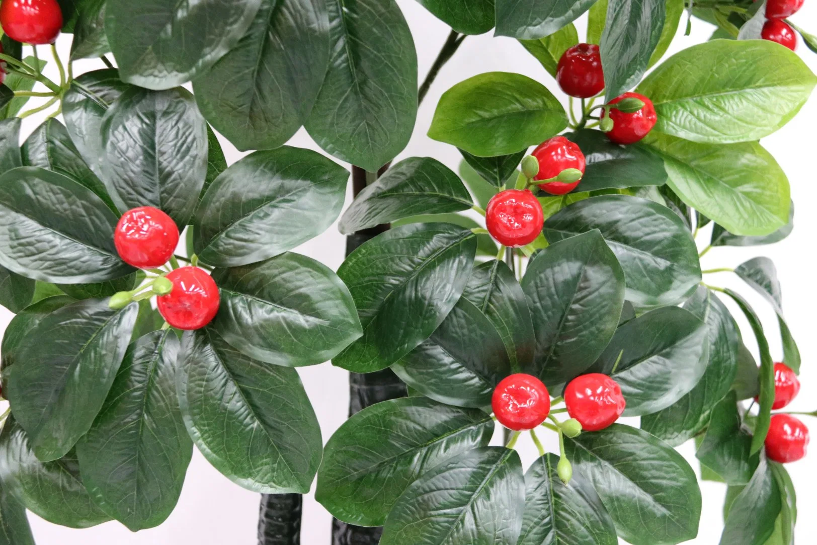 Cerca de la naturaleza 72 Double Dragon Cherry-Apple personalizable árbol planta decorativa de simulación Artificial árbol frutal